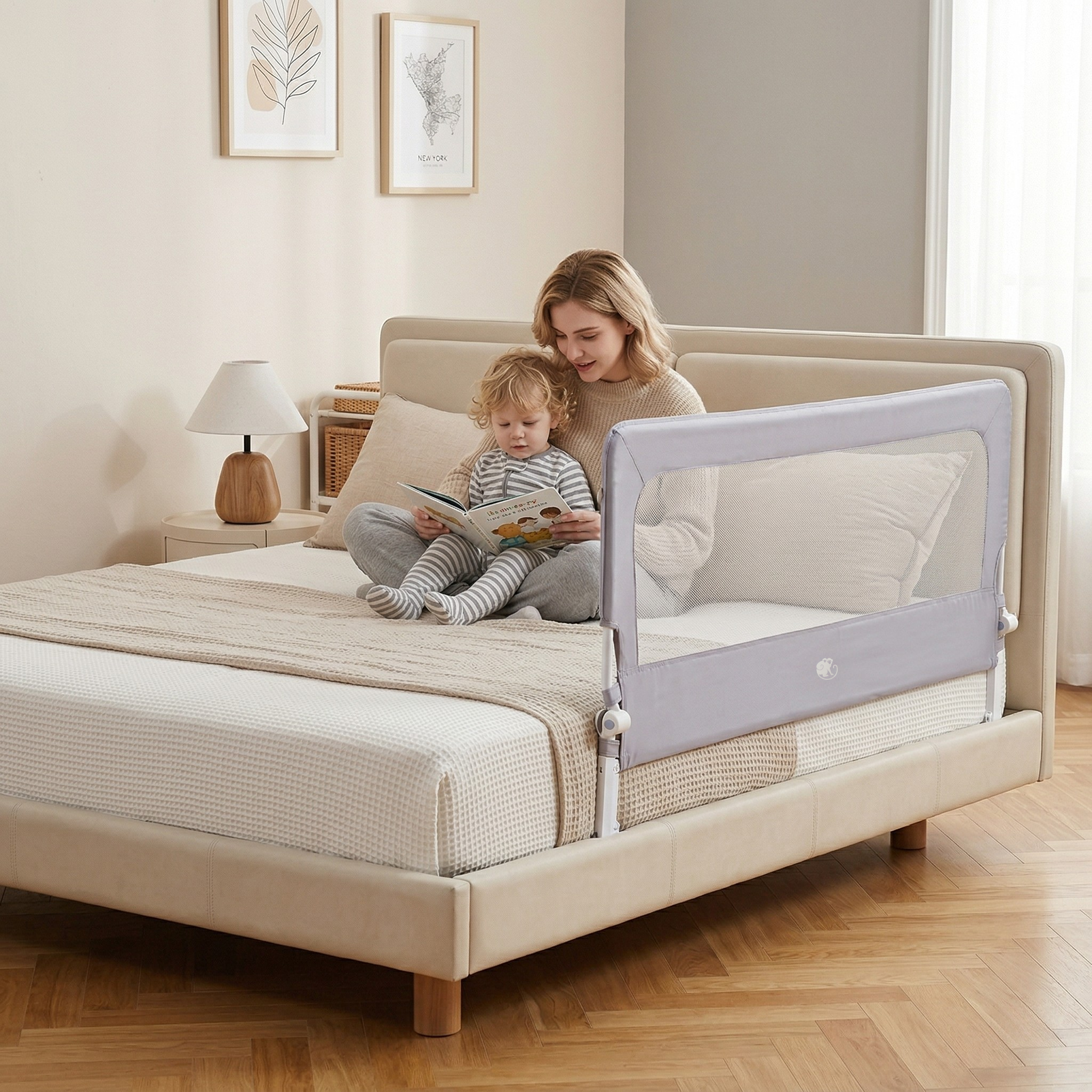 Zábrana na posteľ Monkey Mum® Flip