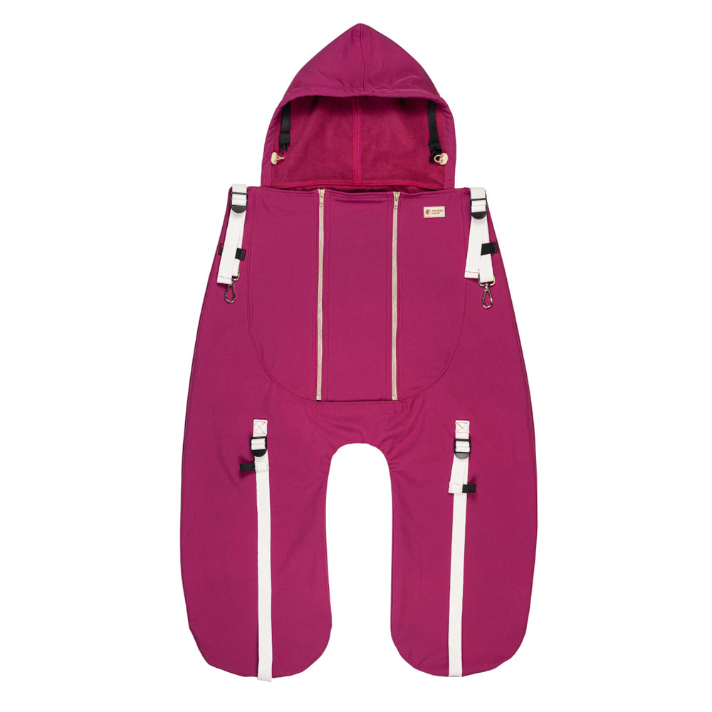 Monkey Mum® Zatepľovacia softshellová kapsa na nosič alebo do kočíka Carrie - Lienka