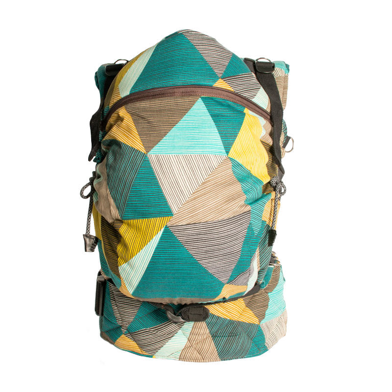 Monkey Mum® Ergonomické rastúce nosidlo Carrie - Pôvab geometrie