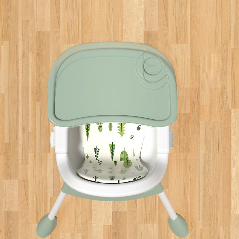 Detská jedálenská stolička 2v1 Simple - Matcha Green