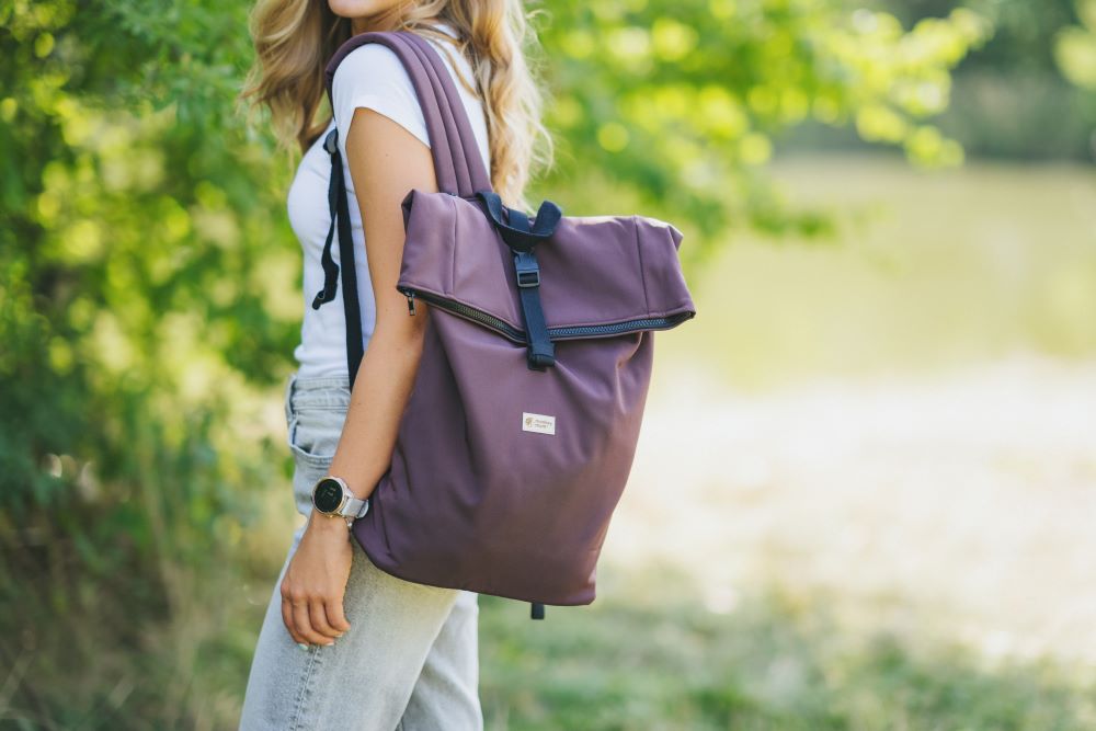 Monkey Mum® Integrovaný softshellový batoh k nosiču Carrie - Medvedia stopa