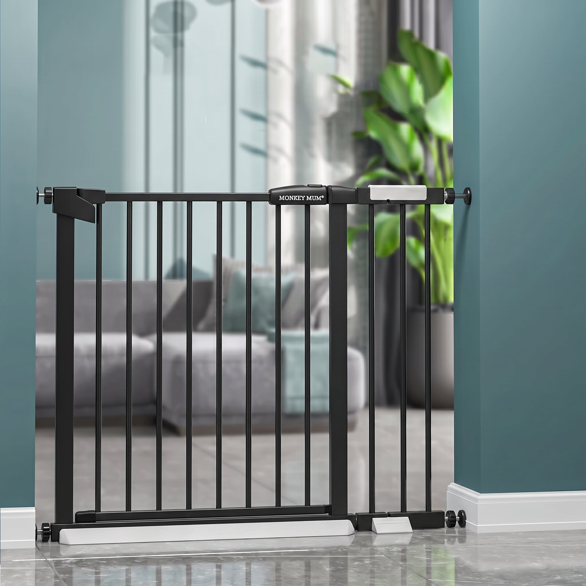 Bezpečnostná zábrana Monkey Mum® – Čierna