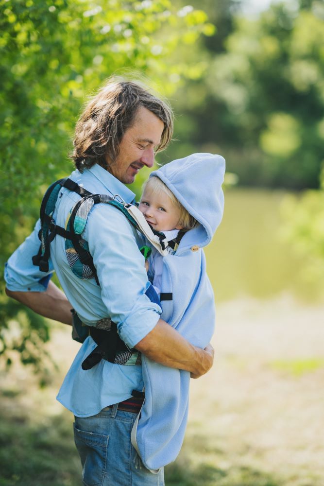 Monkey Mum® Ergonomické rastúce nosidlo Carrie - Pôvab geometrie