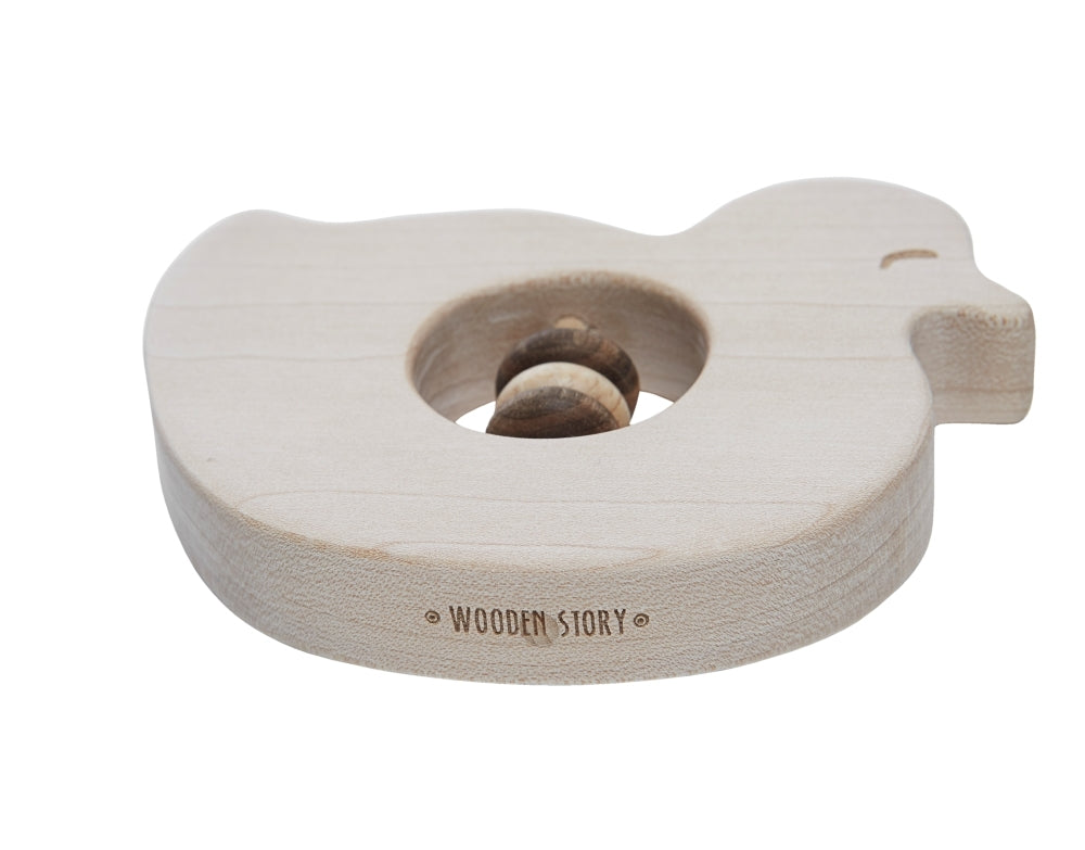 Wooden Story Hrkálka - Malá kačička