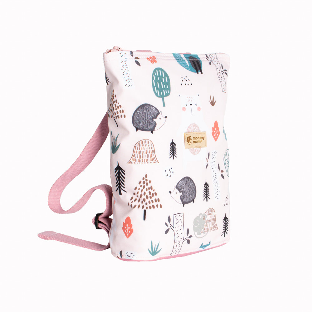 Detský softshellový batôžtek Monkey Mum® - Denné zvieratká