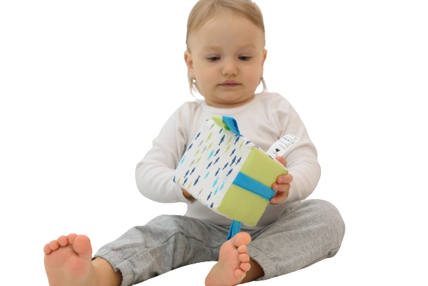 MyMoo Úchopová kocka Busy cube - Rybičky