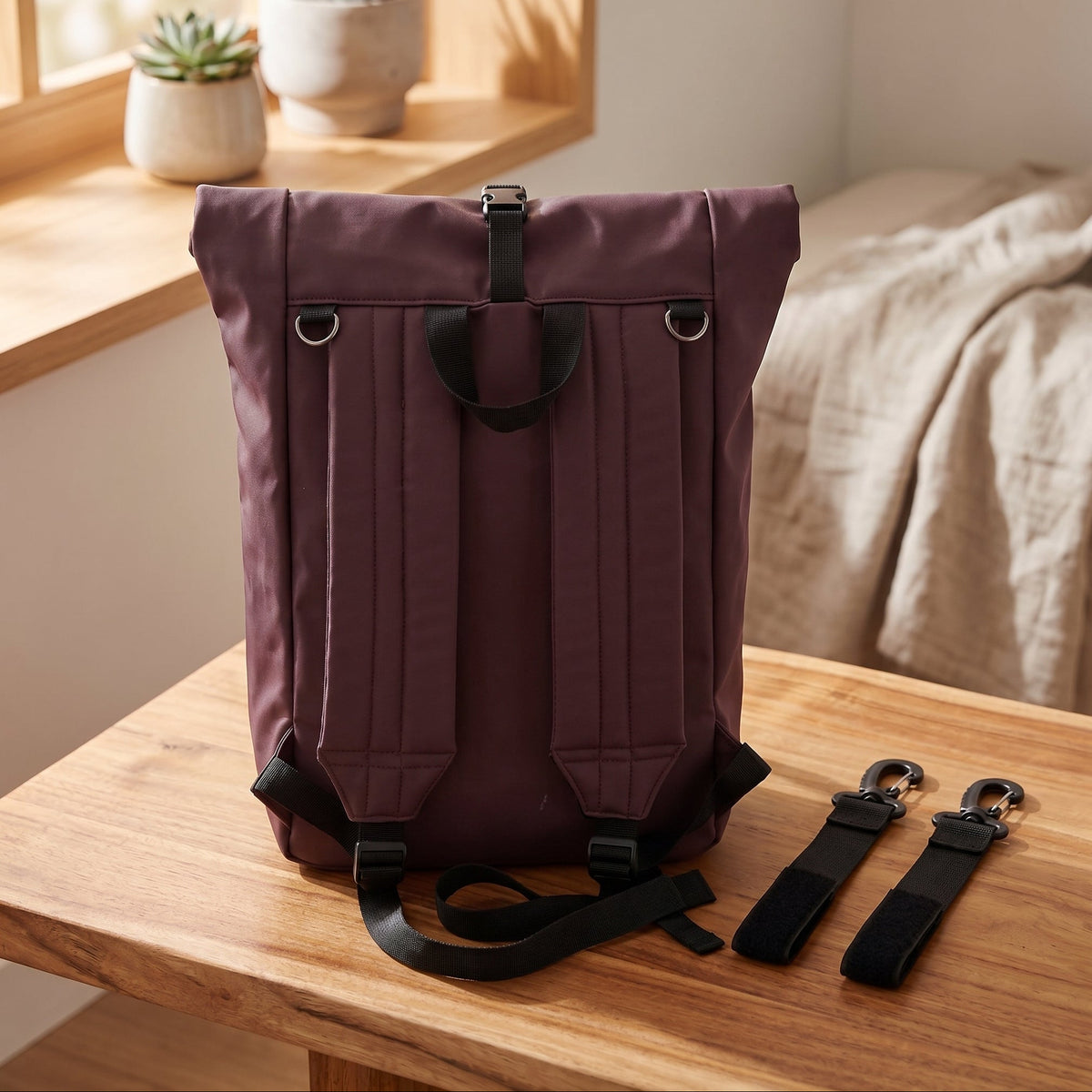 Monkey Mum® Softshellový batoh na kočík – Medvedia stopa
