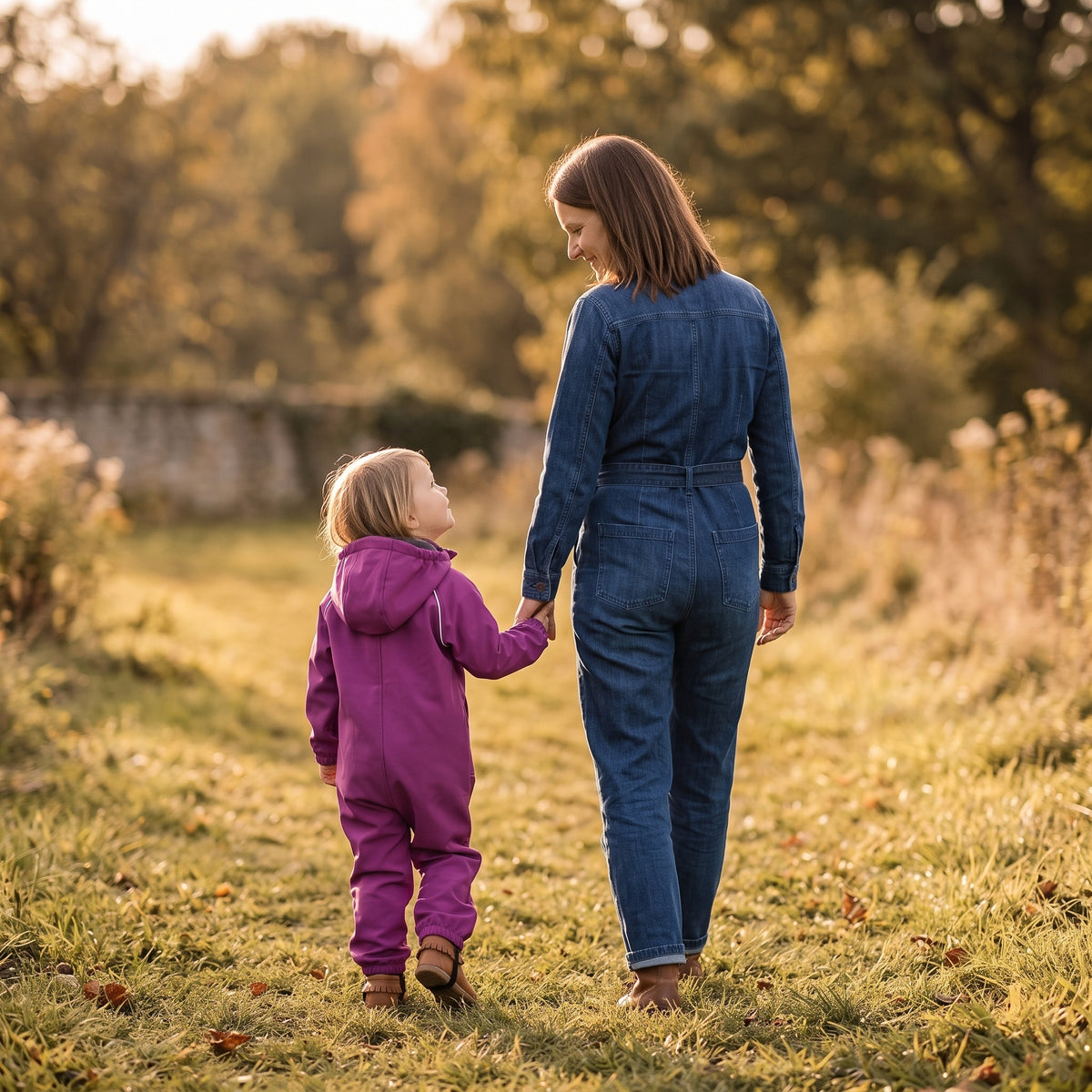 Monkey Mum® Softshellová kombinéza s membránou – Šťavnatá malina - veľ. 98/104, 110/116
