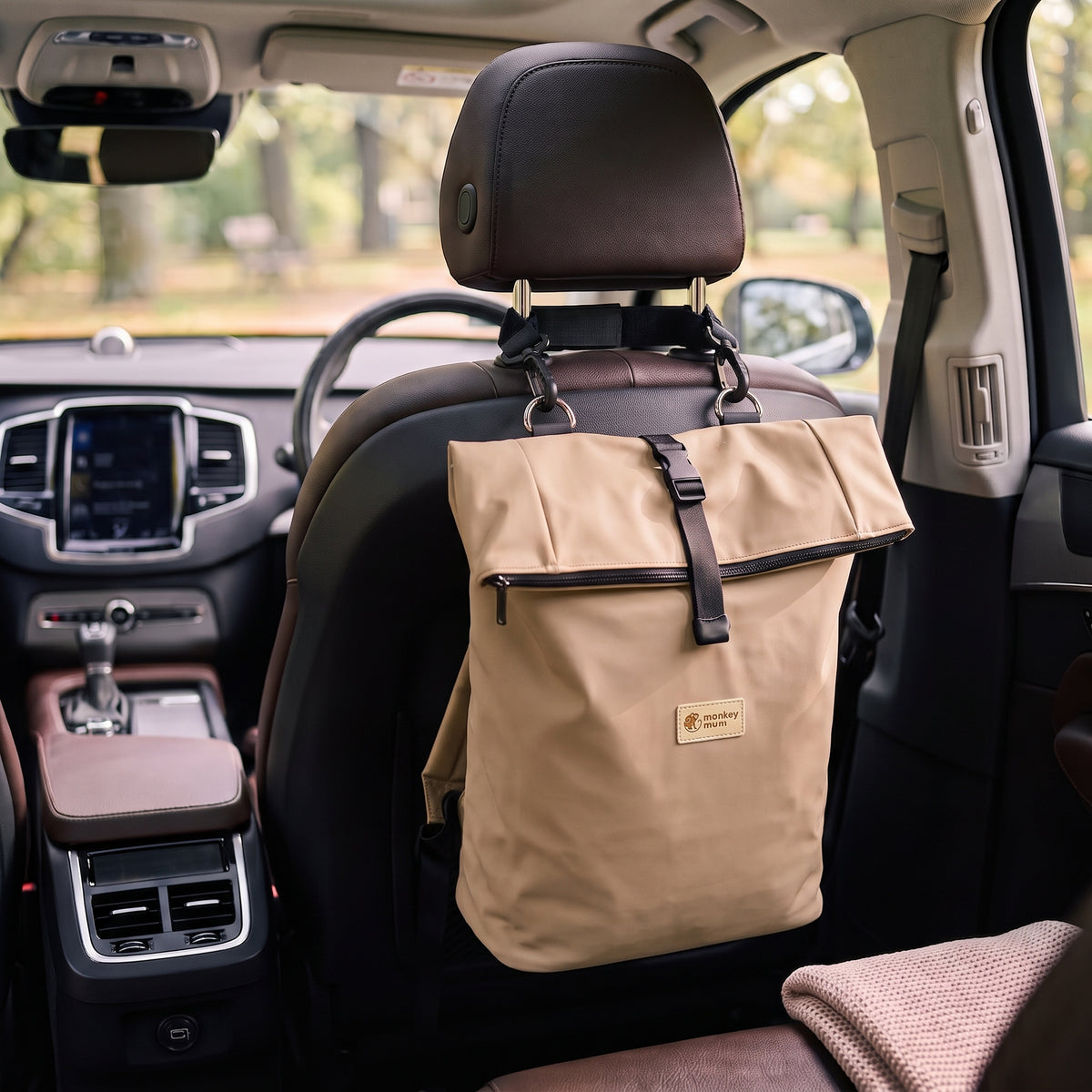 Monkey Mum® Softshellový batoh na kočík – Safari Tour