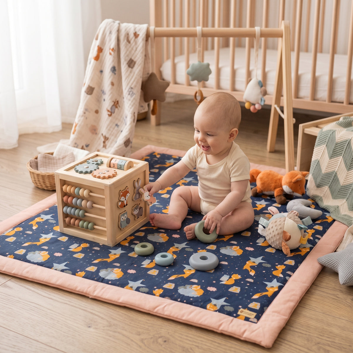 Hracia deka Monkey Mum® - Hviezdne zvieratká
