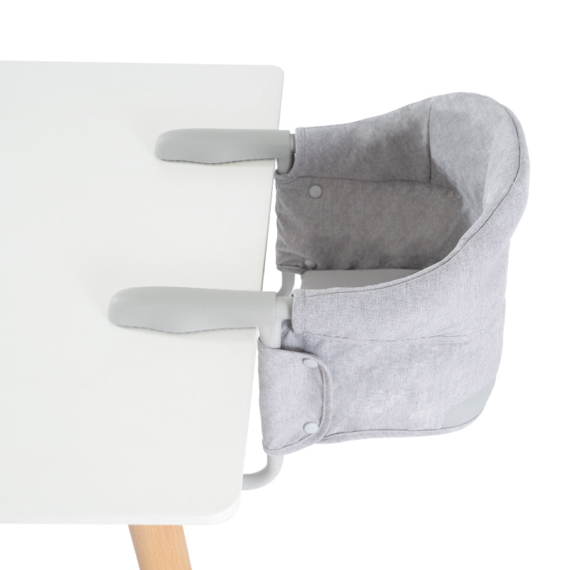 Cestovná jedálenská stolička Monkey Mum® - sivá