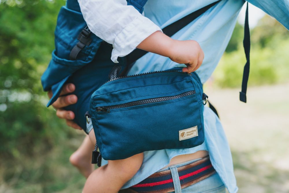 Monkey Mum® Ergonomické rastúce nosidlo Carrie - Pôvab geometrie