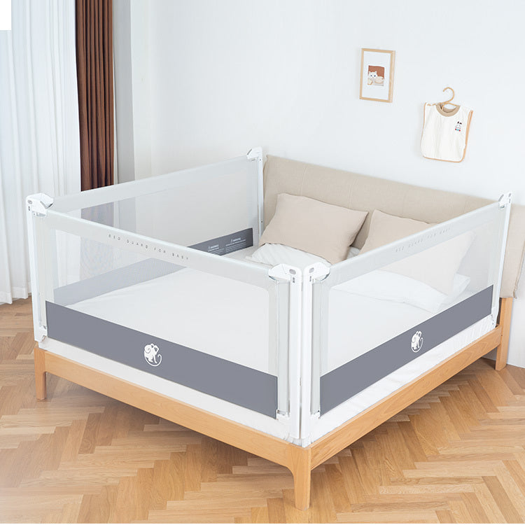 Zábrana na posteľ Monkey Mum® Popular - svetlosivá