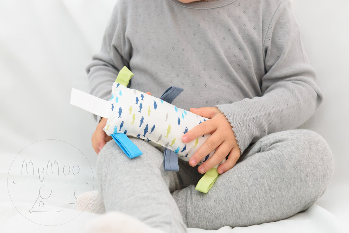 MyMoo Montessori úchopový vankúšik - Rybičky