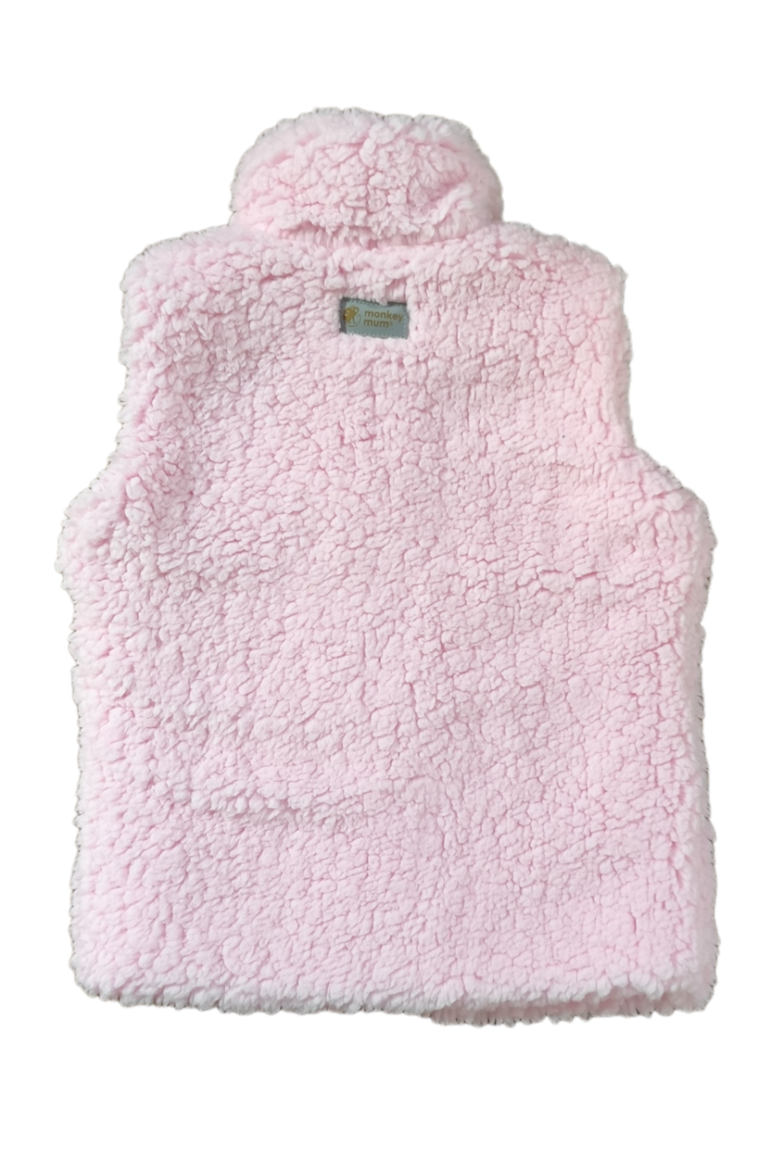 Barančeková vesta Monkey Mum® - Ružová