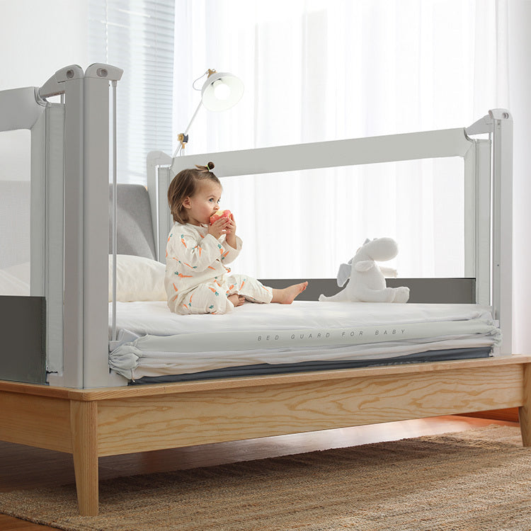 Zábrana na posteľ Monkey Mum® Popular - svetlosivá