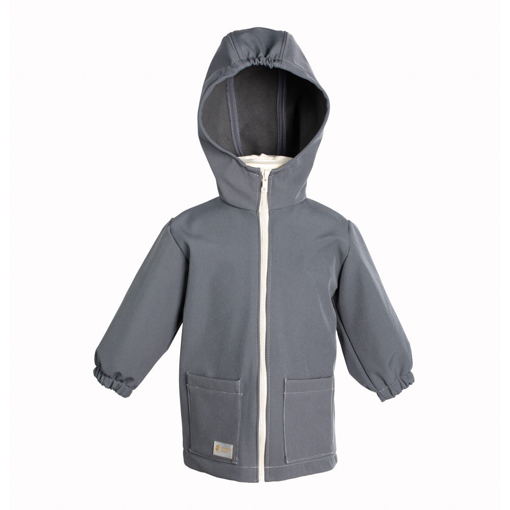 Detská softshellová bunda s membránou Monkey Mum® - Tajuplný výlet
