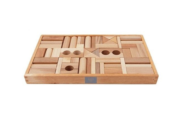 Wooden Story Kocky v drevenej krabičke - 54 ks - Prírodné