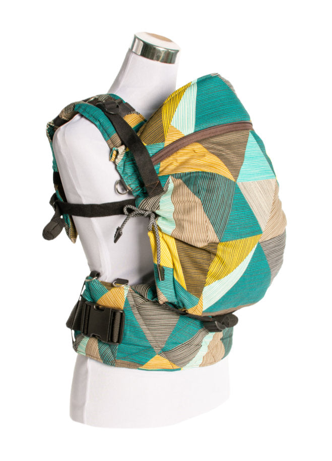Monkey Mum® Ergonomické rastúce nosidlo Carrie - Pôvab geometrie