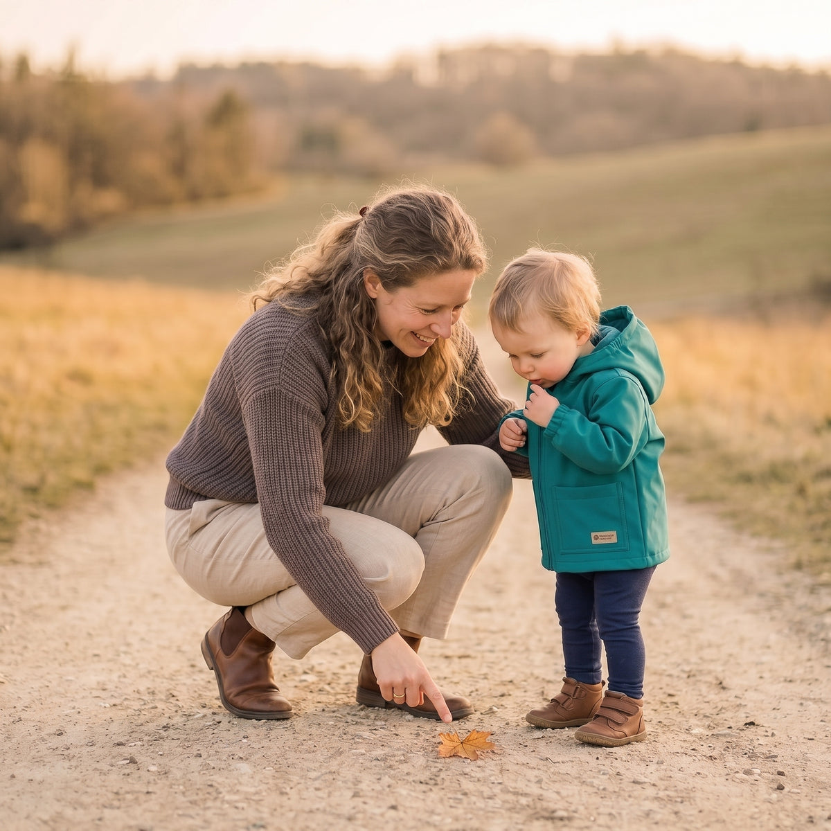 Detská softshellová bunda s membránou Monkey Mum® - Veselá jašterica