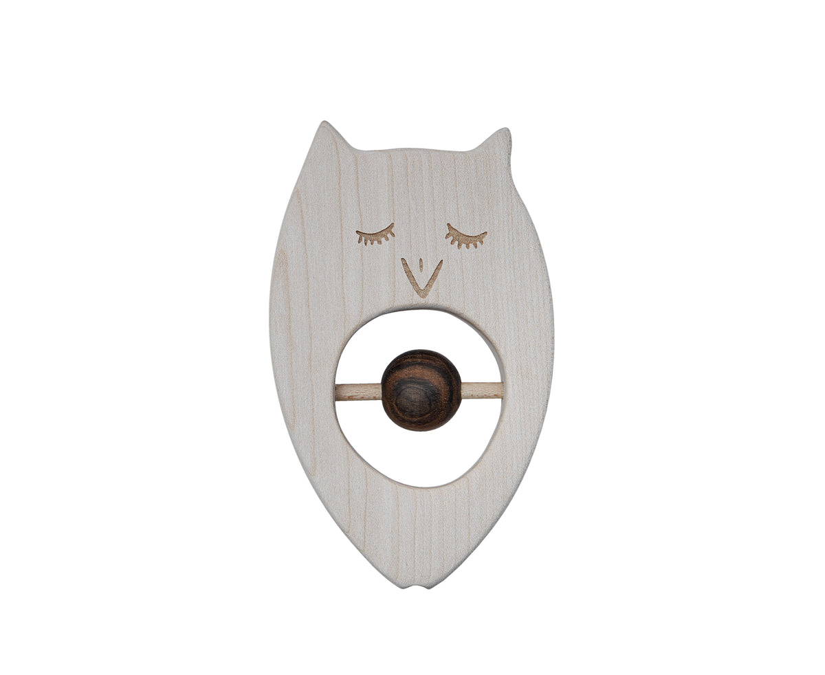 Wooden Story Hrkálka - Sovička