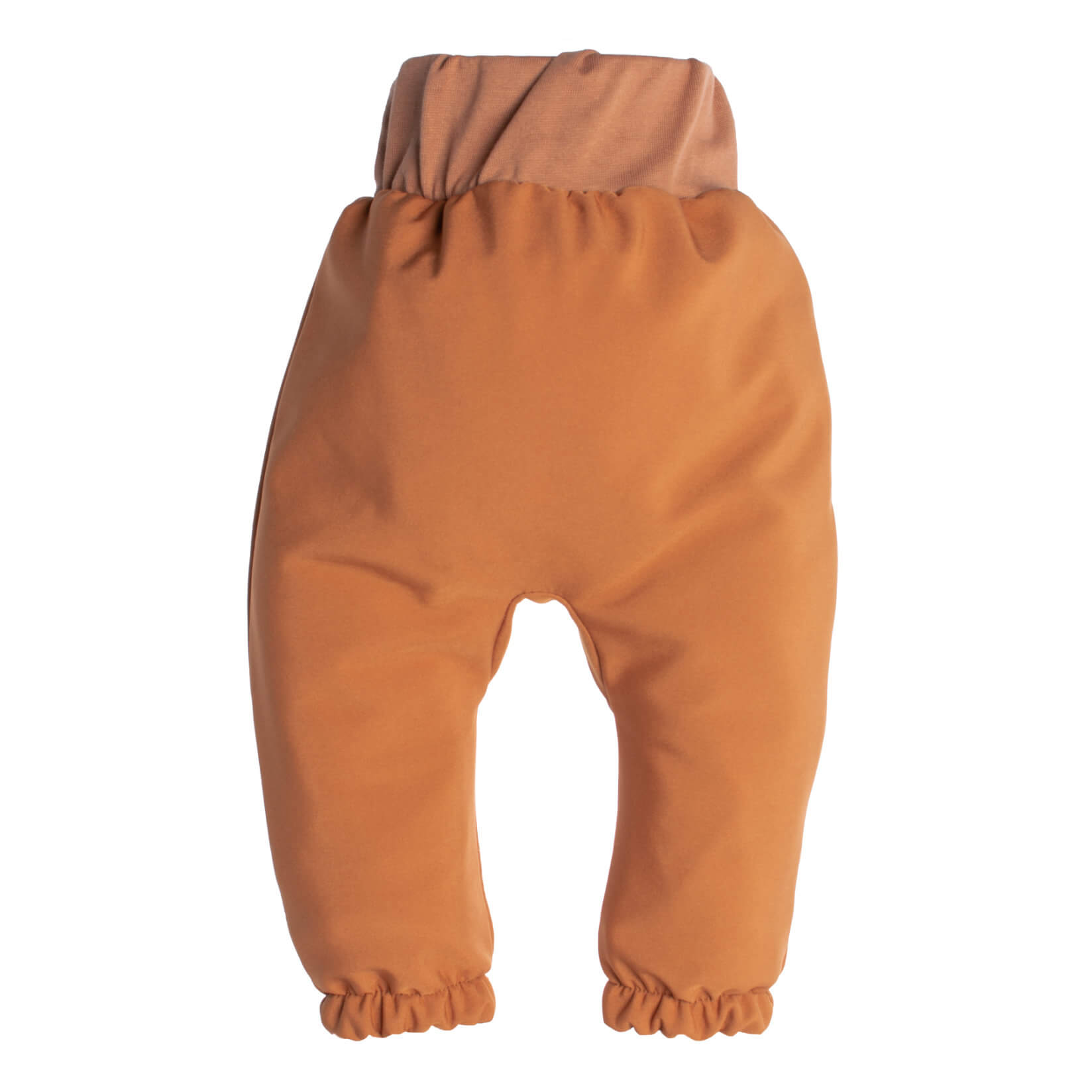 Detské softshellové nohavice s membránou Monkey Mum® - Jesenné lístie