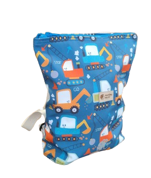 Detský softshellový batôžtek Monkey Mum® - Hravé stavenisko