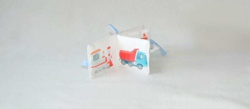 MyMoo Mini soft book - Dopravné prostriedky