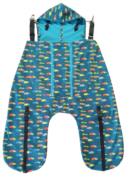 Monkey Mum® Zatepľovacia softshellová kapsa na nosič alebo do kočíka Carrie - Želvička