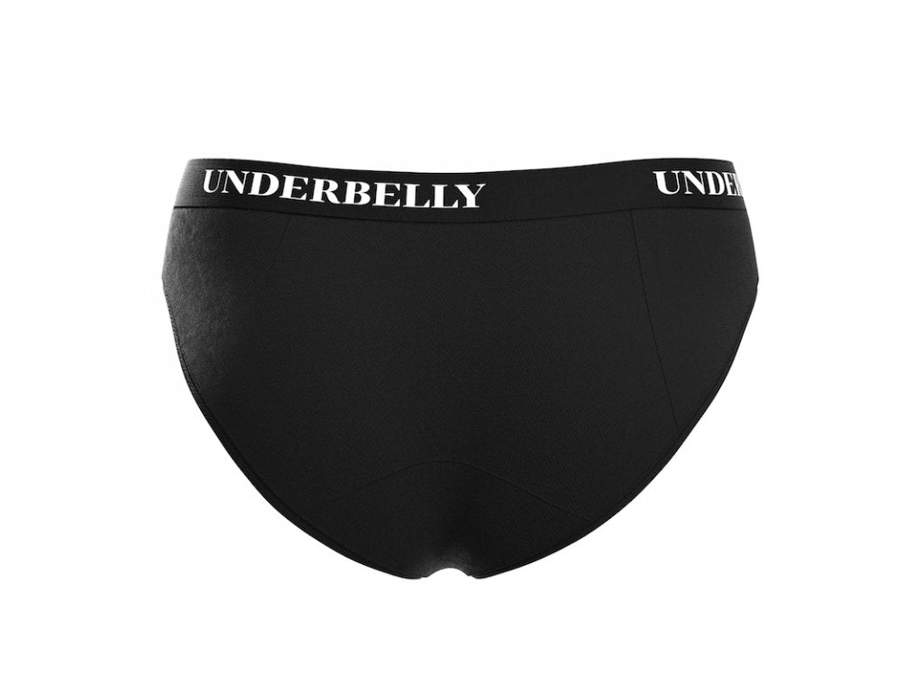 Menštruačné nohavičky Underbelly univers, Silnejšia menštruácia - čierne