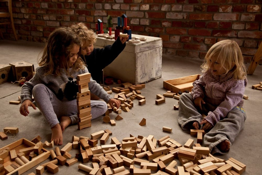 Wooden Story Kocky v drevenej krabičke - 30 ks - Prírodné