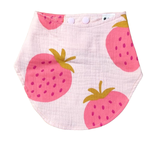 Mušelínový slintáčik Monkey Mum® - Jahoda