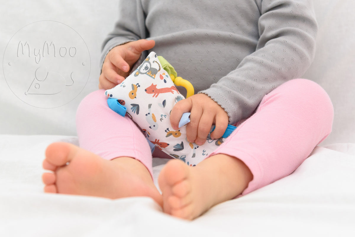 MyMoo Montessori úchopový vankúšik - Zvieratká