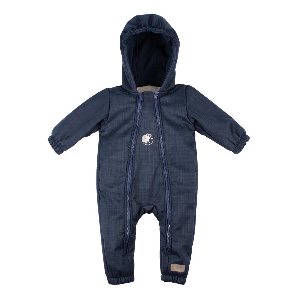 Monkey Mum® Detská zimná softshellová kombinéza s baránkom - Rozprávkový Večerníček - veľ. 62/68, 74/80