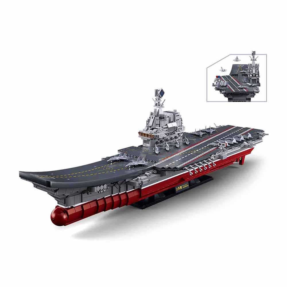 Sluban Model Bricks M38-B1189 Lietadlová loď Shandong
