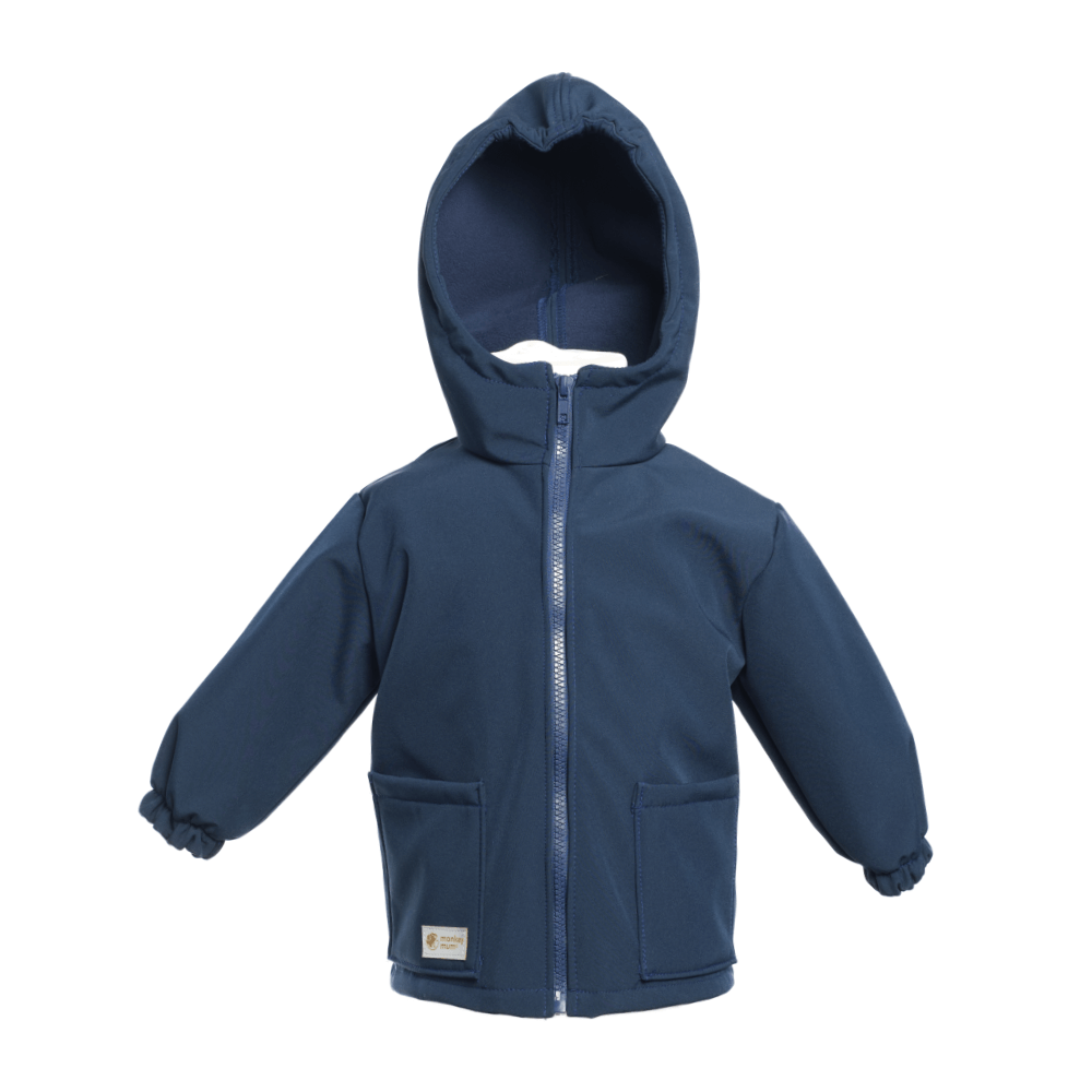 Detská softshellová bunda s membránou Monkey Mum® - Nočná obloha