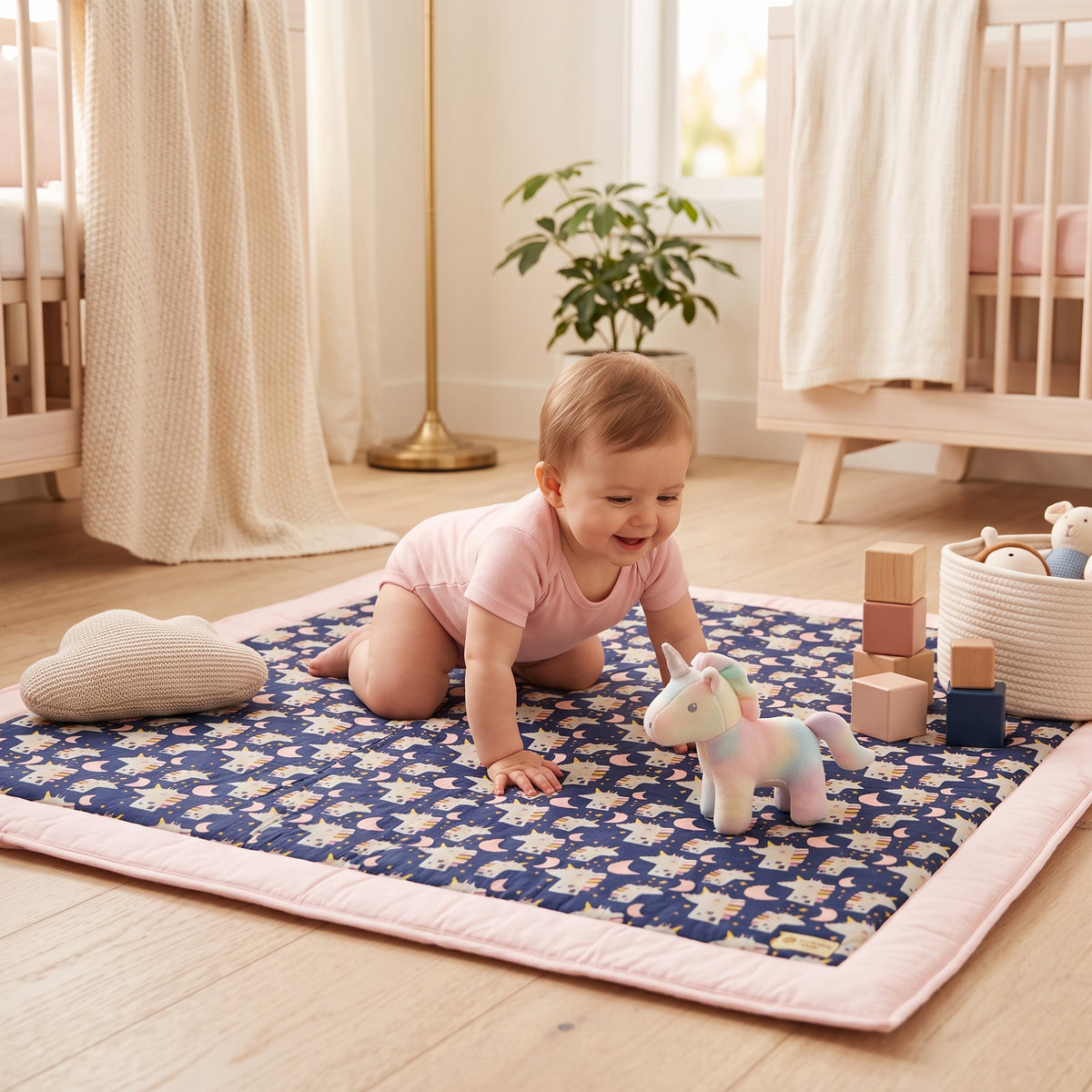 Hracia deka Monkey Mum® - Jednorožec