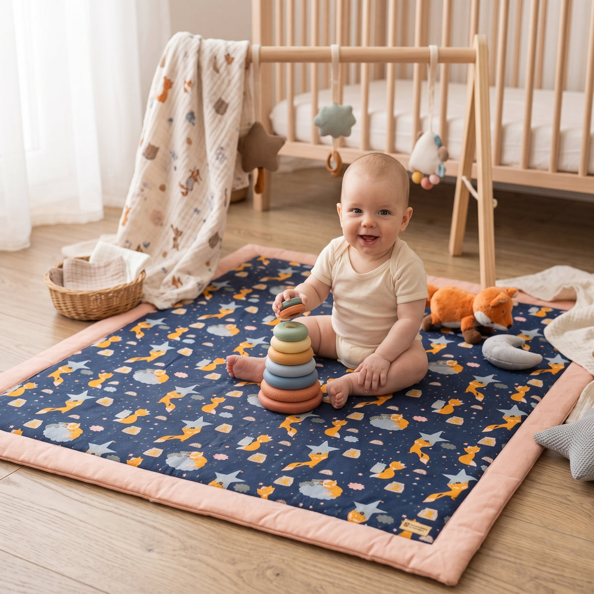 Hracia deka Monkey Mum® - Hviezdne zvieratká