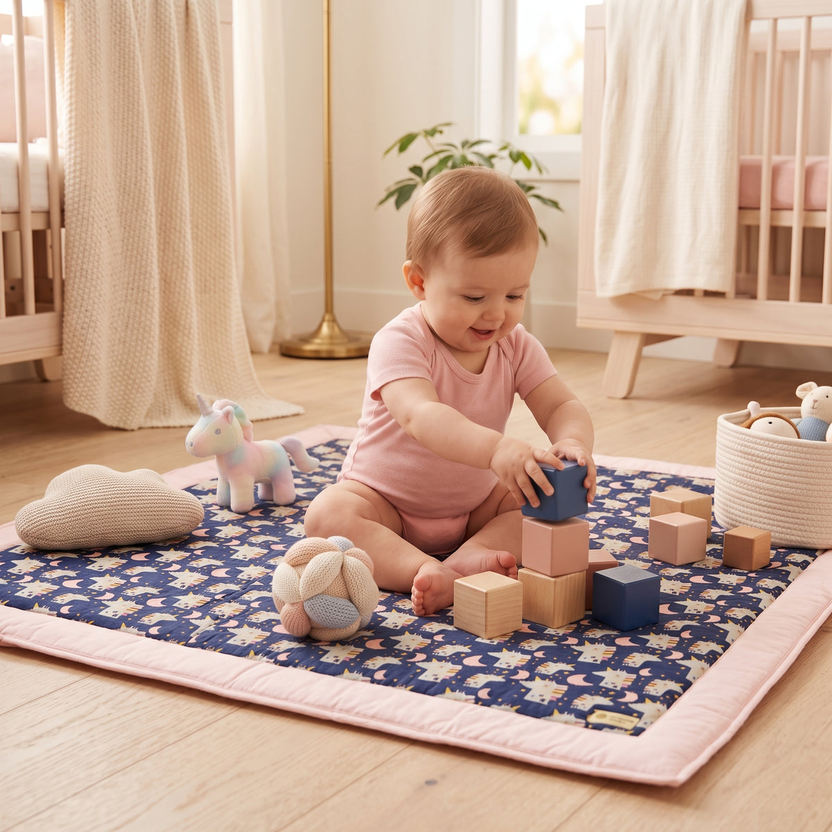 Hracia deka Monkey Mum® - Jednorožec