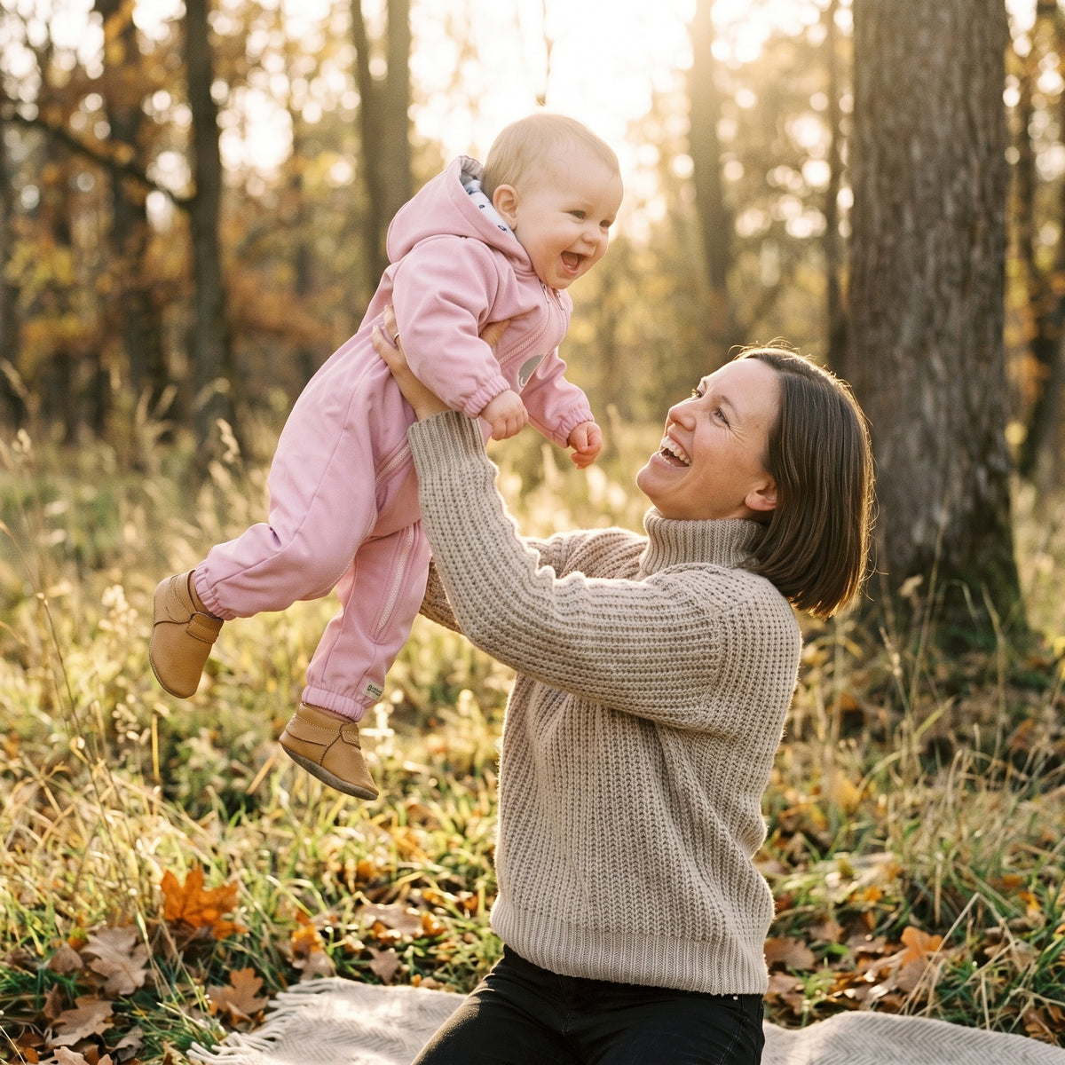 Monkey Mum® Softshellová kombinéza s membránou –Cukrové zvieratká - veľ. 62/68, 74/80