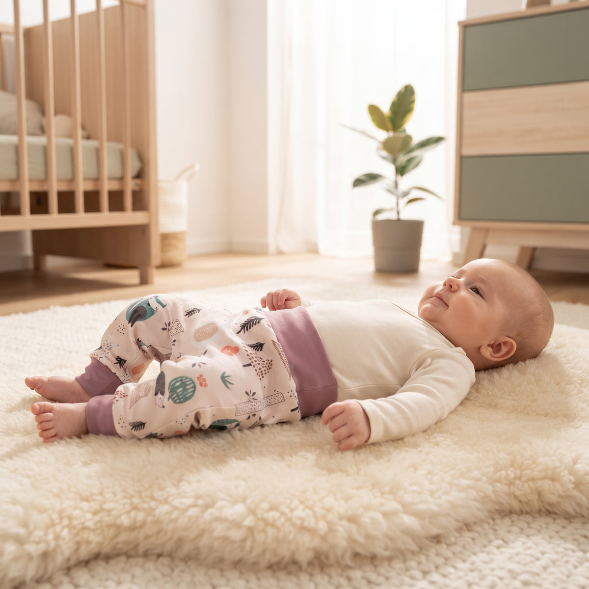 Detské softshellové nohavice s membránou Monkey Mum® - Denné zvieratká