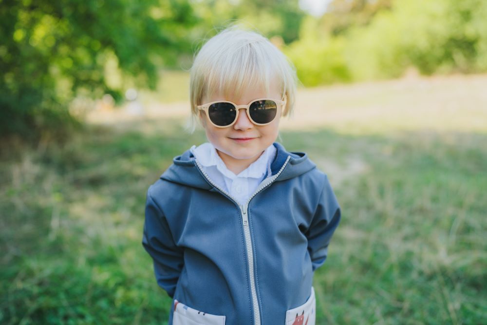 Detské slnečné okuliare Monkey Mum® - Psí pohľad - viac farieb