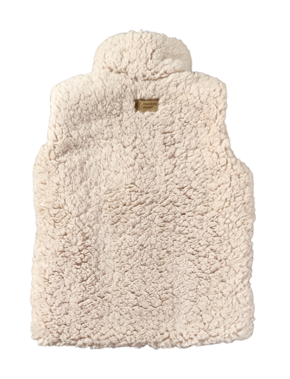 Barančeková vesta Monkey Mum®  - Béžová