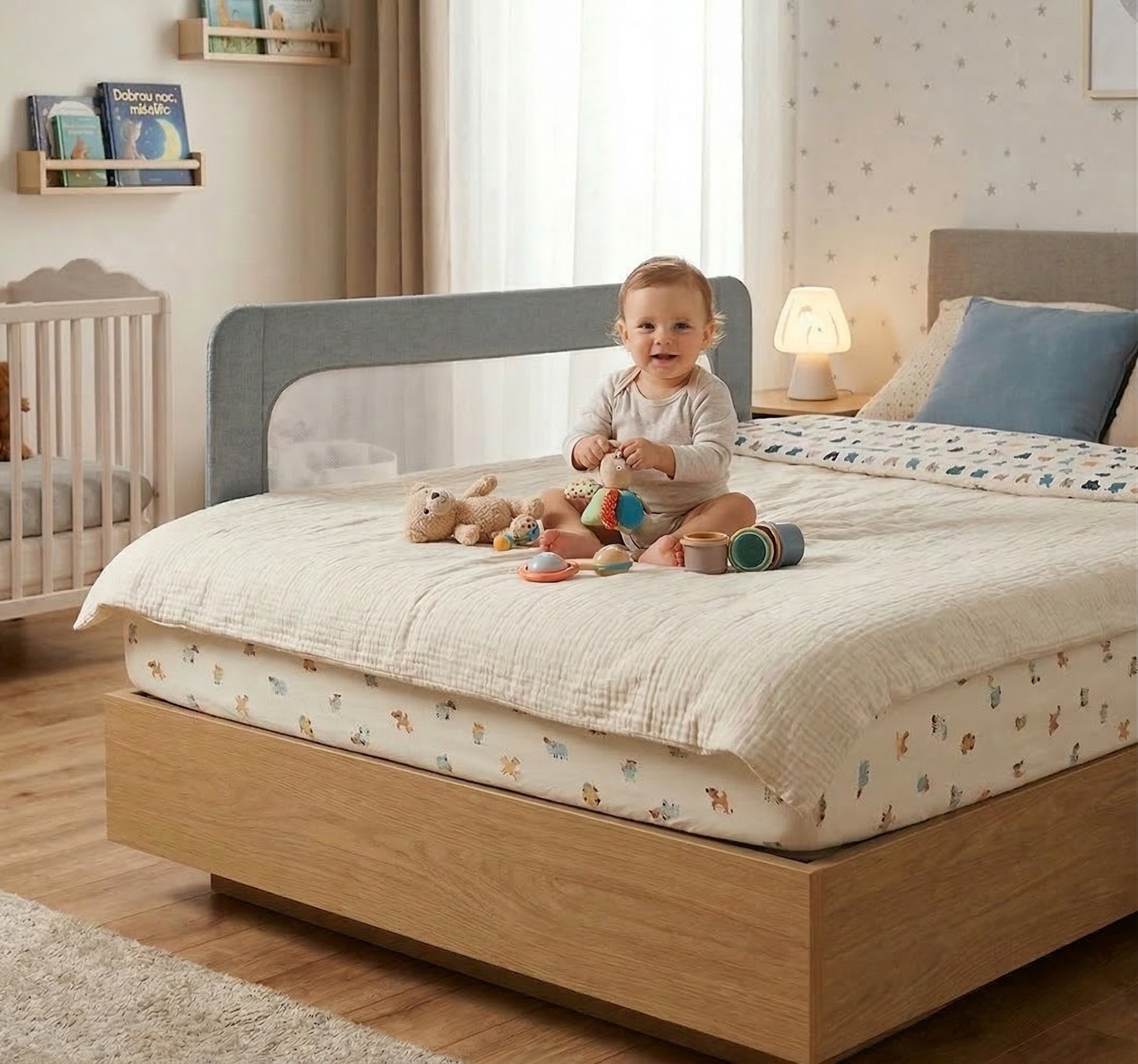 Zábrana na posteľ Monkey Mum® Short