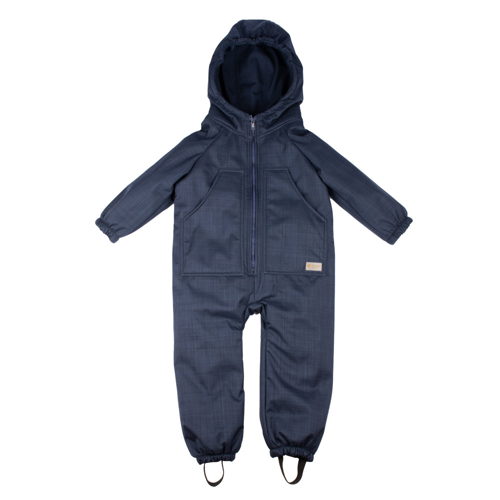 Monkey Mum® Detská zimná softshellová kombinéza s baránkom - Rozprávkový Večerníček - veľ. 98/104, 110/116