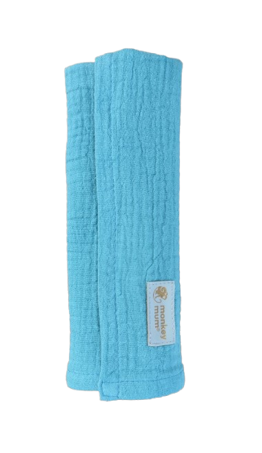 Mušelínová plienka Monkey Mum® - Mentolka