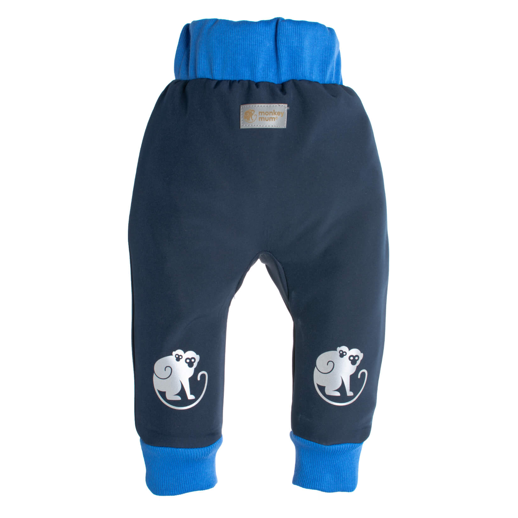 Detské softshellové nohavice s membránou Monkey Mum® - Nočná obloha