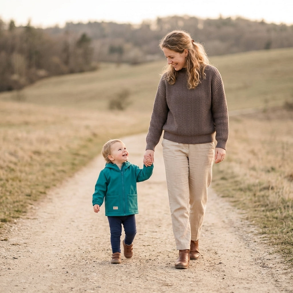 Detská softshellová bunda s membránou Monkey Mum® - Veselá jašterica